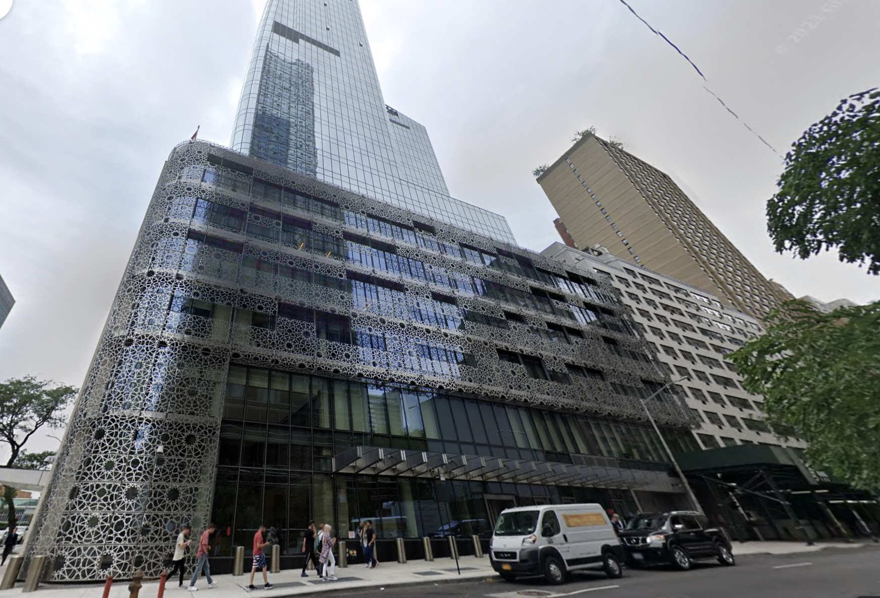 The Turkish consulate building where then-Borough President Eric Adams allegedly asked the FDNY to reinspect fire safety systems in 2021, an intervention now being examined by the FBI.