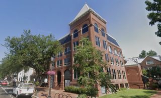 The mixed-use building at 2715 M St. NW in Georgetown.