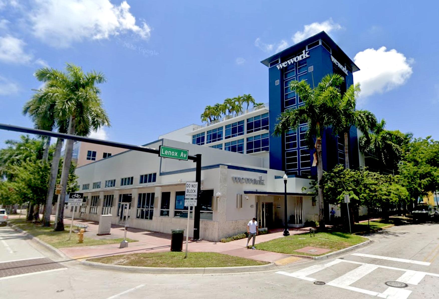 WeWork Miami Beach 429 Lenox Ave