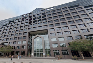 Wildwood Center, the Cobb County office building that will remain the headquarters for Manhattan Associates.