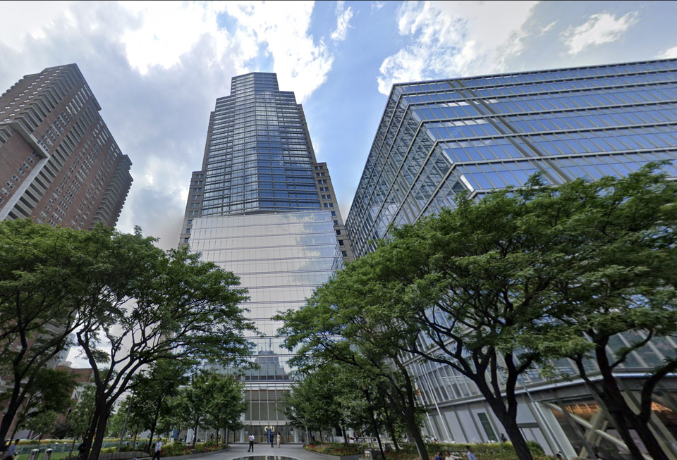 388 Greenwich St. in Manhattan, which is fully owned and occupied by Citibank.