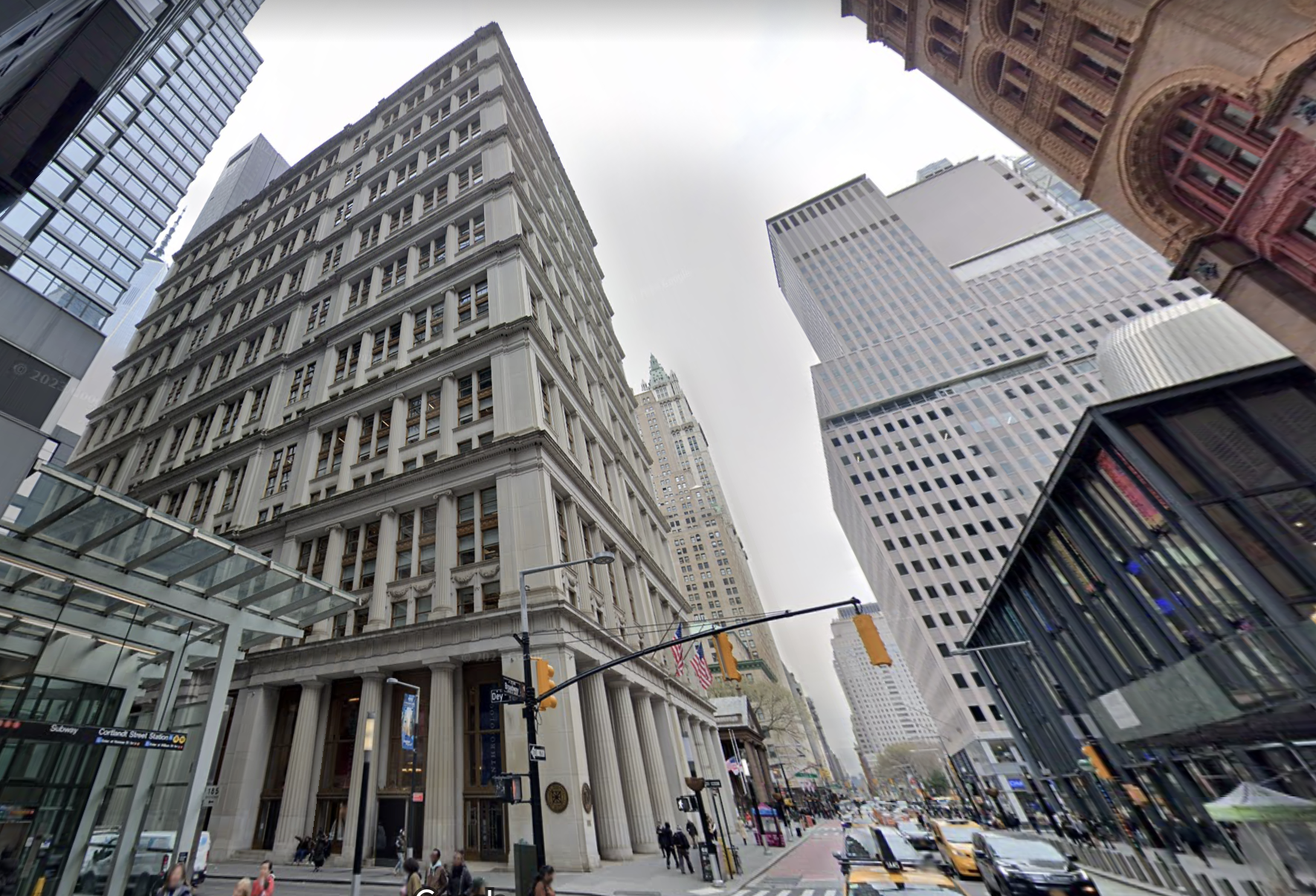195 Broadway, where digital media startup signed a 42K SF lease this week.