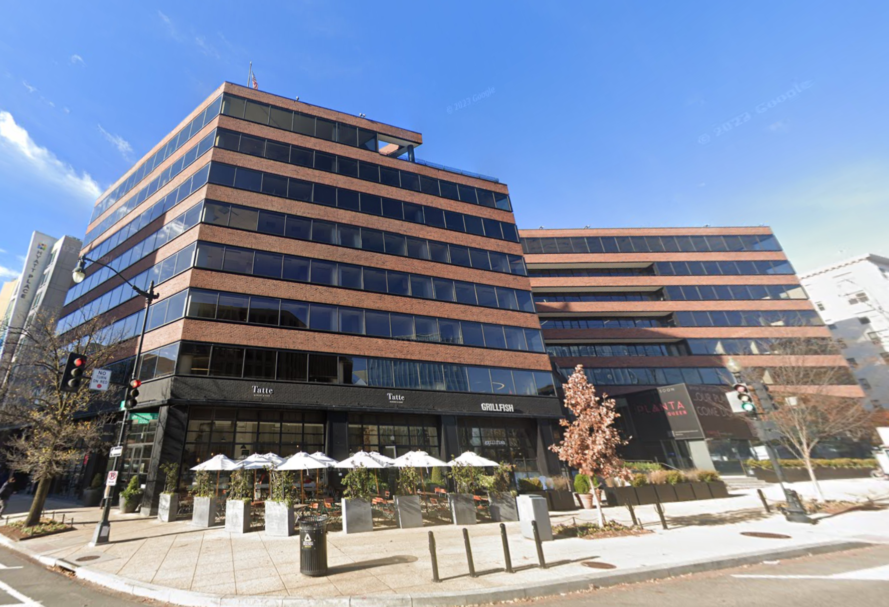 The office building at 1200 New Hampshire Ave. NW in D.C. 
