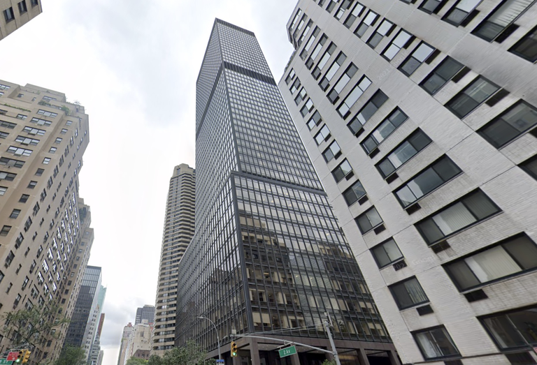 The Midtown East office tower at 885 Second Ave., otherwise known as One Dag Hammarskjöld Plaza.