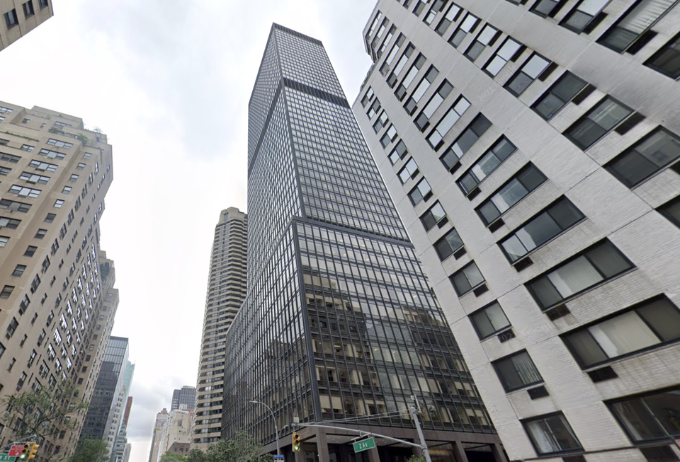 The Midtown East office tower at 885 Second Ave., otherwise known as One Dag Hammarskjöld Plaza.