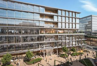 A rendering of The Arc at the Ion District.