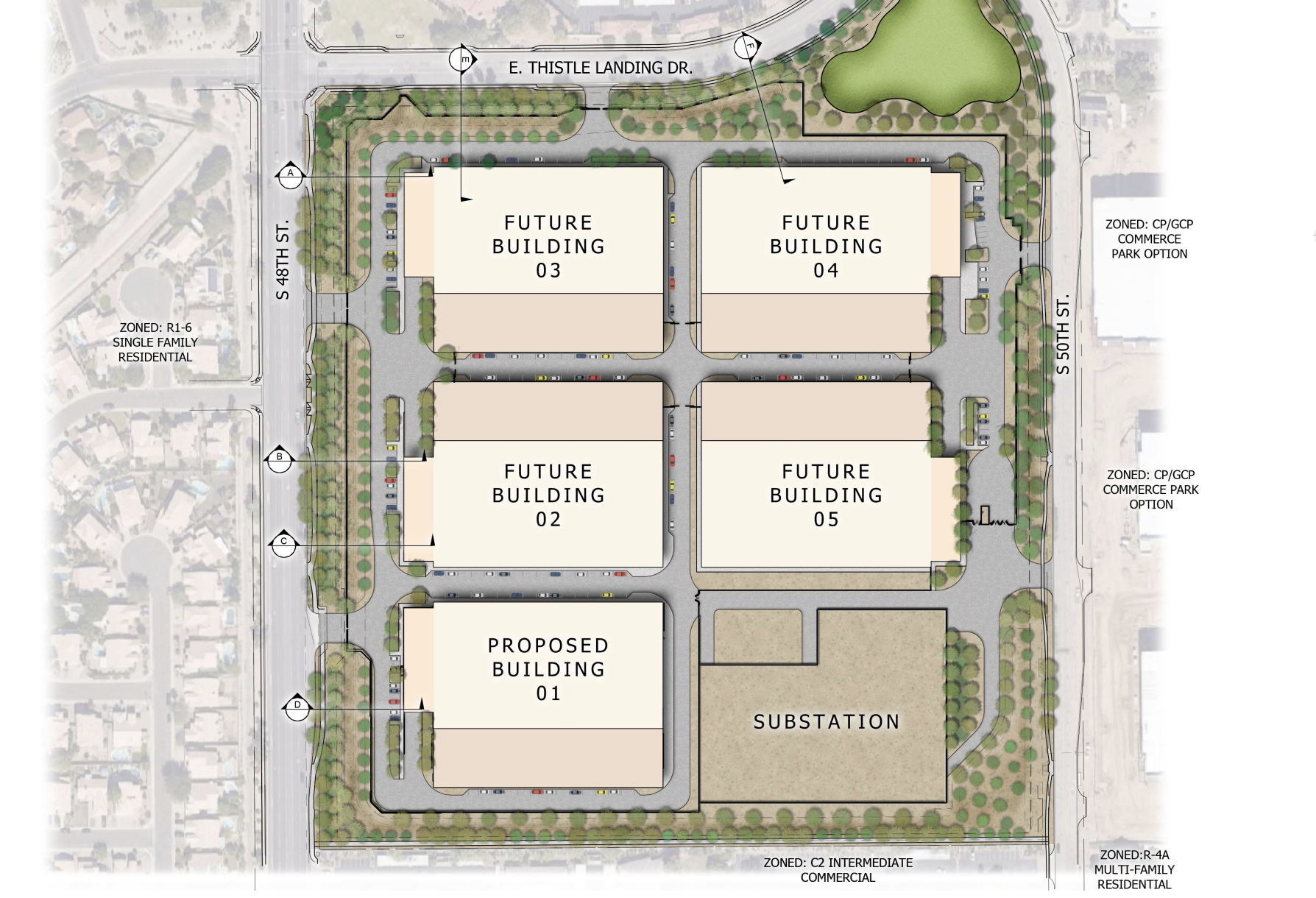 Menlo Equities Plans To Raze Phoenix Office Park For Data Center Campus