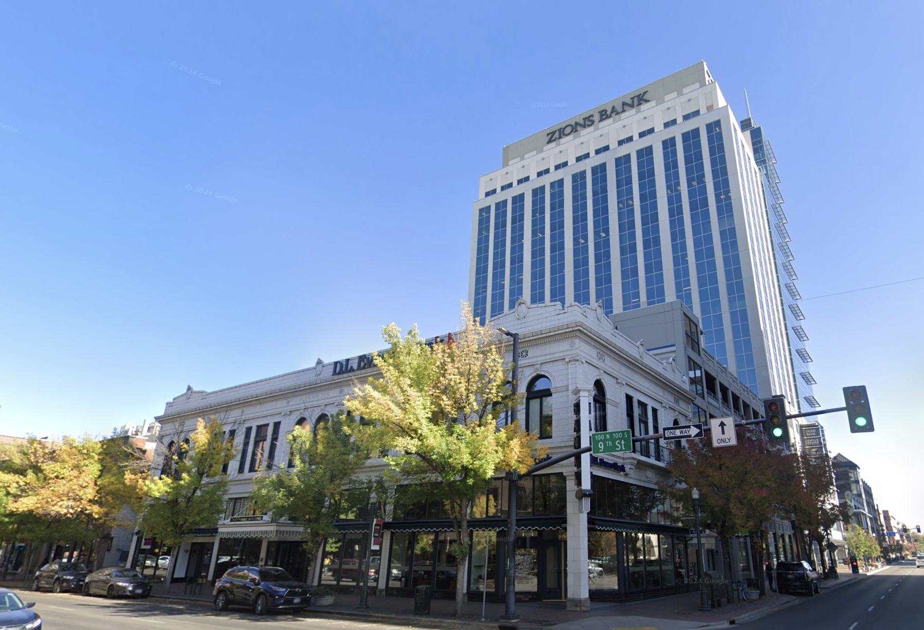 Zions Bank Building in Boise Idaho
