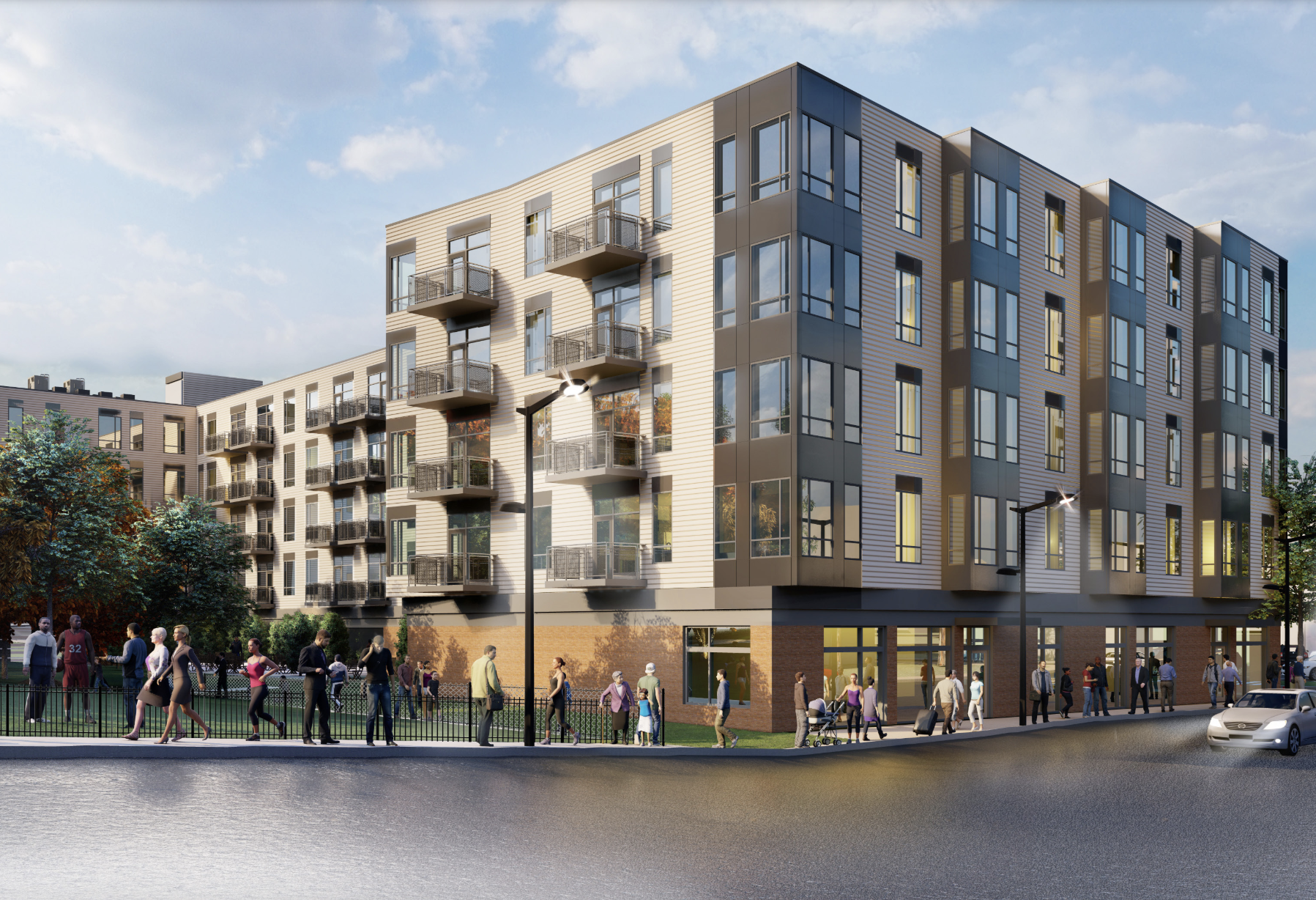A rendering of The Procopio Cos.' 57 Main St. development in Marlborough.