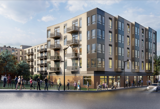 A rendering of The Procopio Cos.' 57 Main St. development in Marlborough.