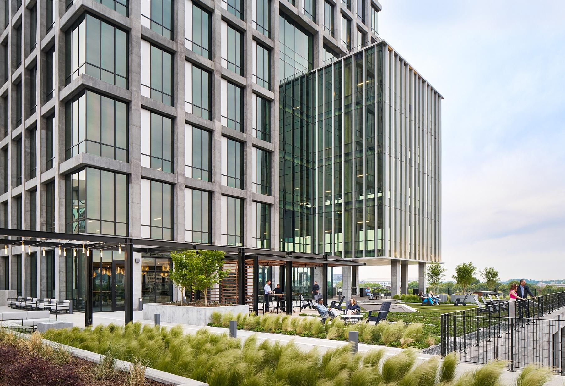 Science Square Labs was completed in April 2024 next to Georgia Tech's campus. 