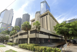 The Brickell Plaza Building in Miami FL Owned By The GSA
