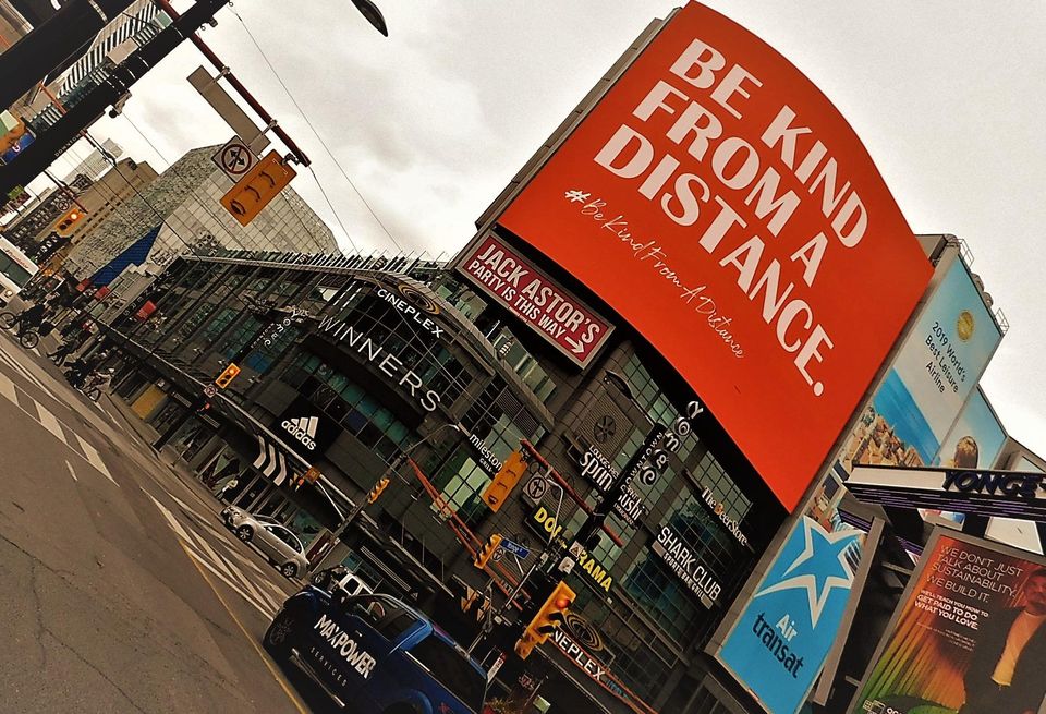 downtown Toronto intersection