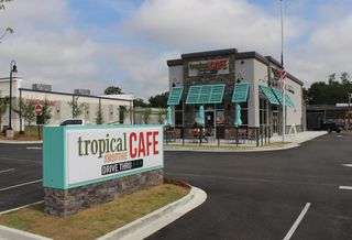 A Tropical Smoothie Cafe in Valdosta, Georgia.