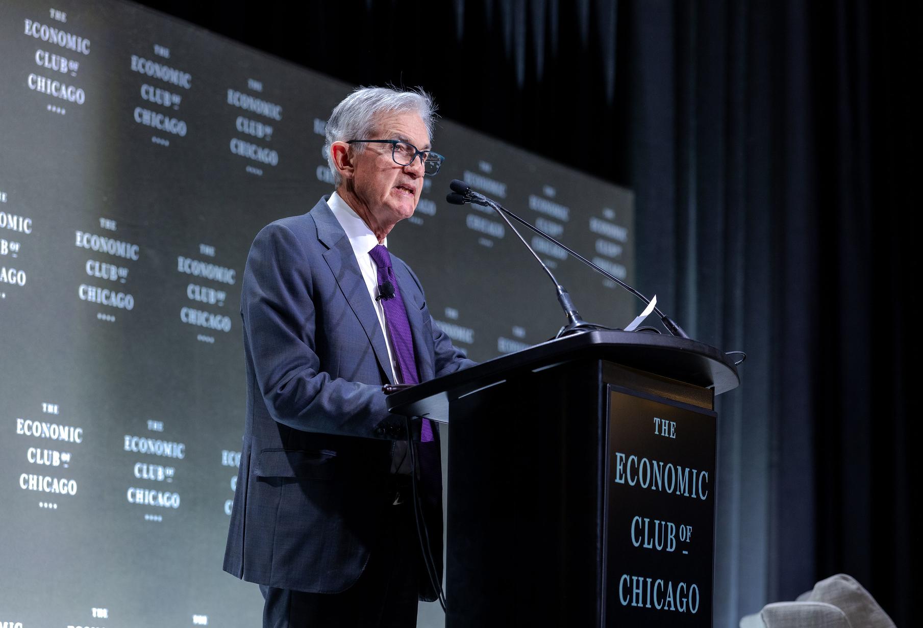 Federal Reserve Chair Jerome Powell Delivers Remarks To The Economic Club Of Chicago In April 2025. On April 16, 2025, Chair Powell delivered remarks on the economic outlook at the Economic Club of Chicago.
