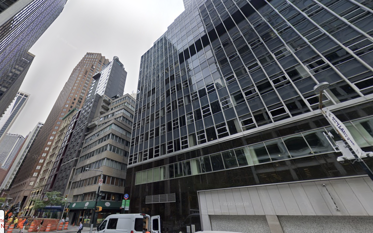 The Rudin Family's 80 Pine St., a 38-story office building which signed two new leases with tenants this week.