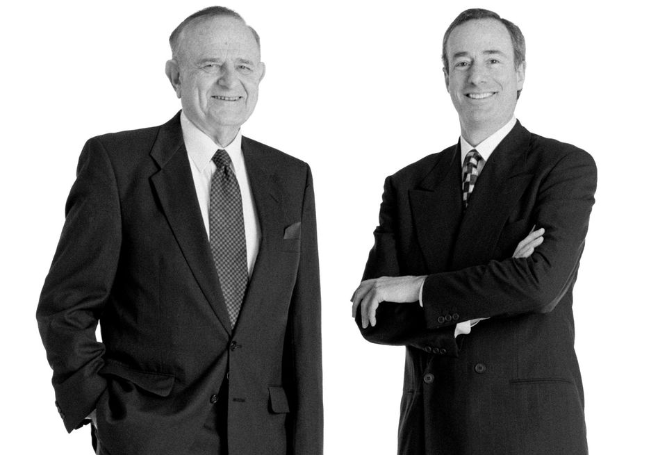 Jerry Sudarsky and Joel Marcus, co-founders of Alexandria Real Estate Equities.