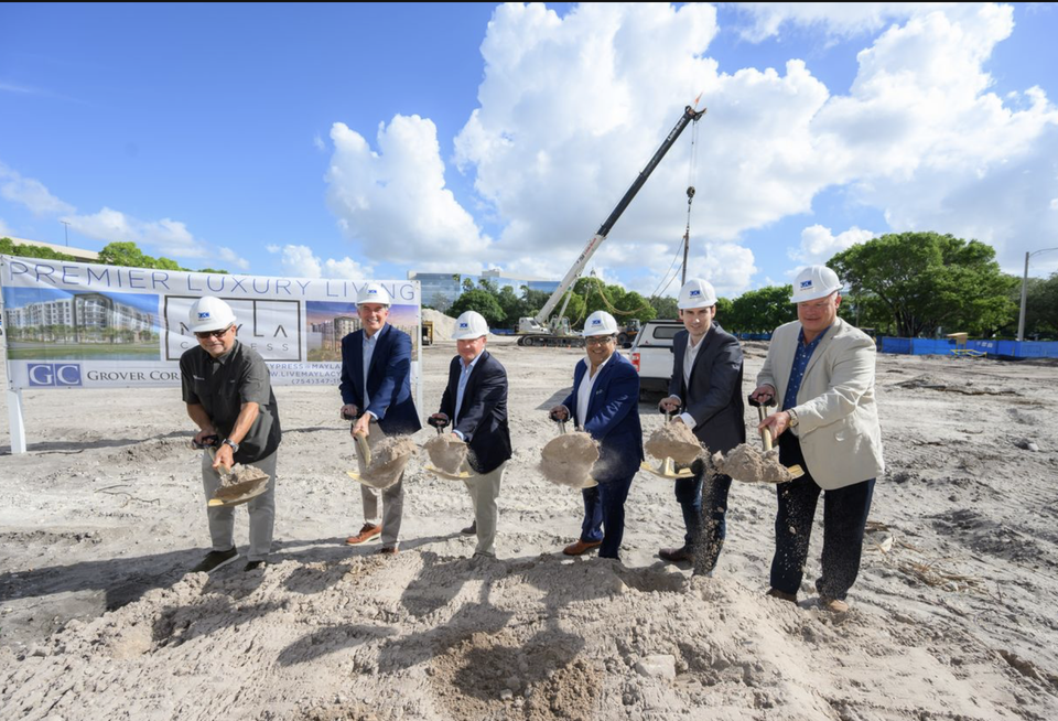 Grover Corlew Boca Raton breaking ground on Mayla Cypress