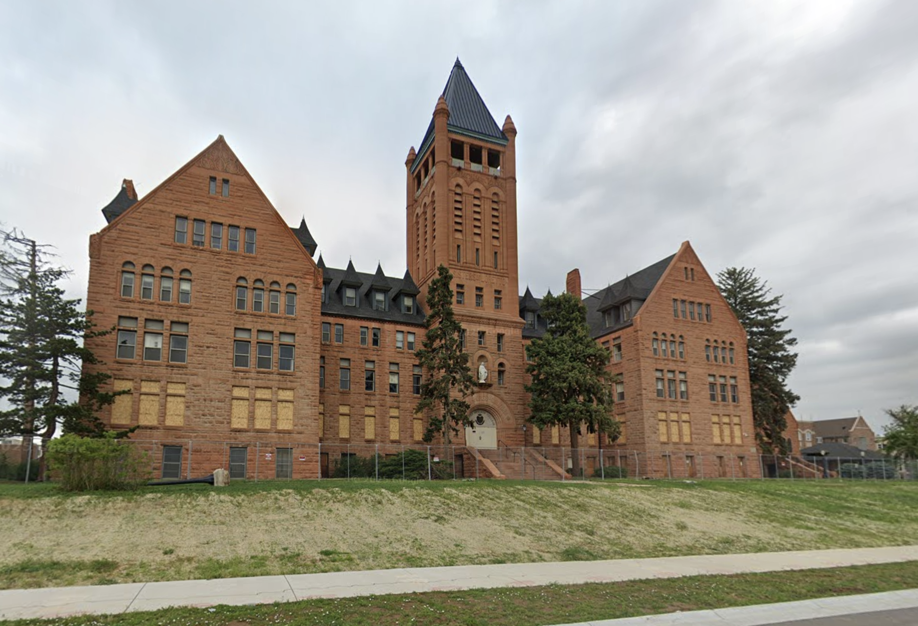 A Google Maps Street View image of the Loretto Heights campus