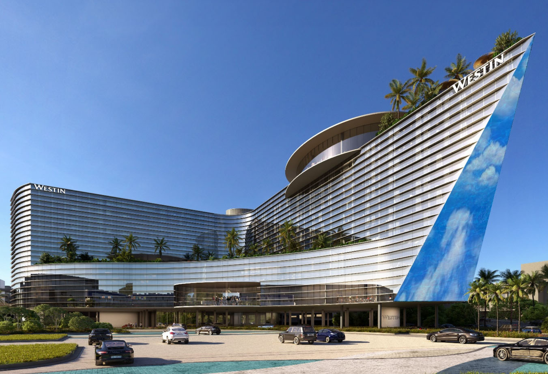 Miami International Airport MIA Hotel Fontainebleau Related Cos FDR Miami Hotel