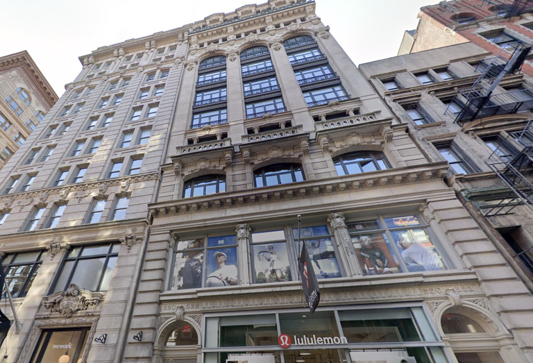 520-524 Broadway, where owner Northwood Investors notched a $230M refinancing loan from Barings. 