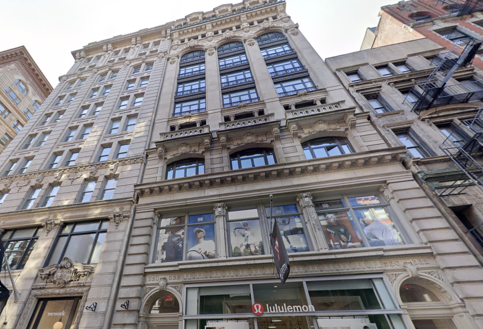 520-524 Broadway, where owner Northwood Investors notched a $230M refinancing loan from Barings.