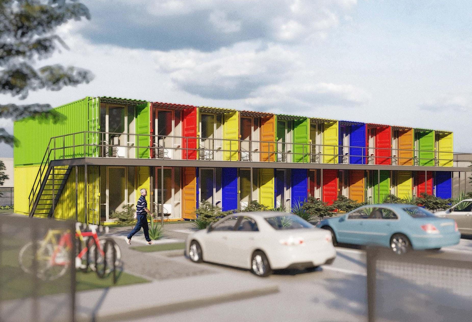 Dallas' New Affordable Housing: Welcome To My Container!