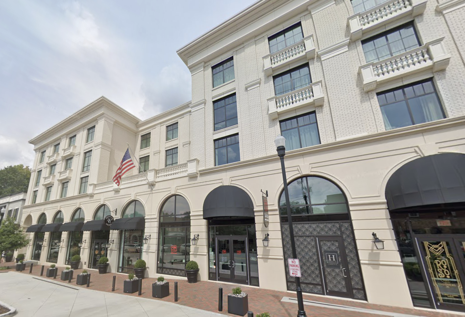 The Hamilton Alpharetta, Curio Collection by Hilton, in Atlanta, is one of the 107 hotels managed by Peachtree Group as of July 2025, per the company's website. 