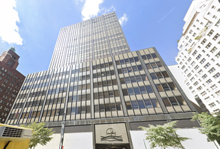 1011 First Ave., the previous headquarters of The Roman Catholic Archdiocese of New York, which Vanbarton Group plans to convert to housing. 