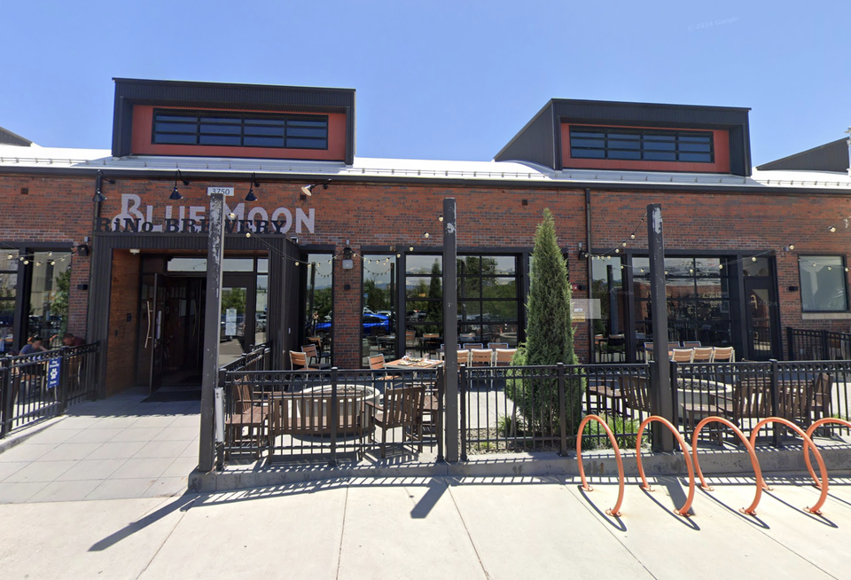 A Google Maps image of the Blue Moon Brewing Company