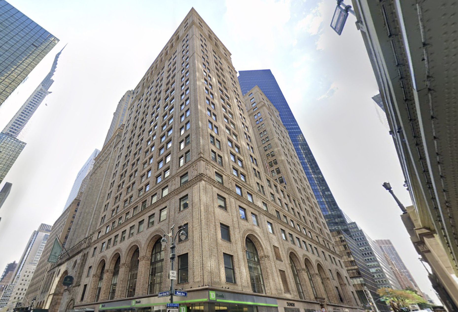Newmark's HQ at 125 Park Ave. in Manhattan, New York.
