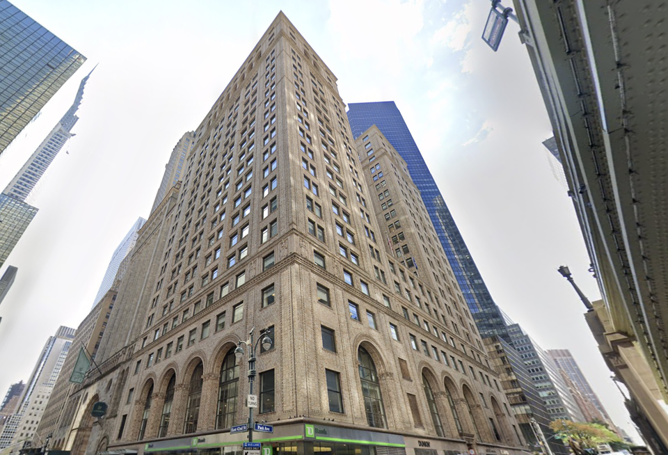 Newmark's HQ at 125 Park Ave. in Manhattan, New York.