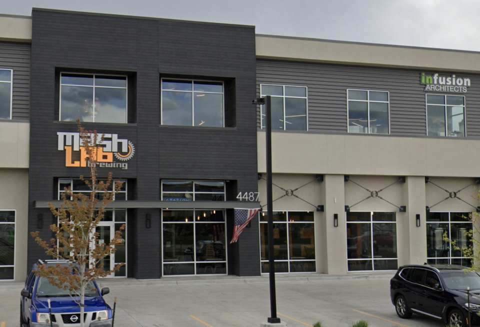 A streetview image from Google Maps showing 4488 Highland Meadows Parkway in Windsor, Colorado