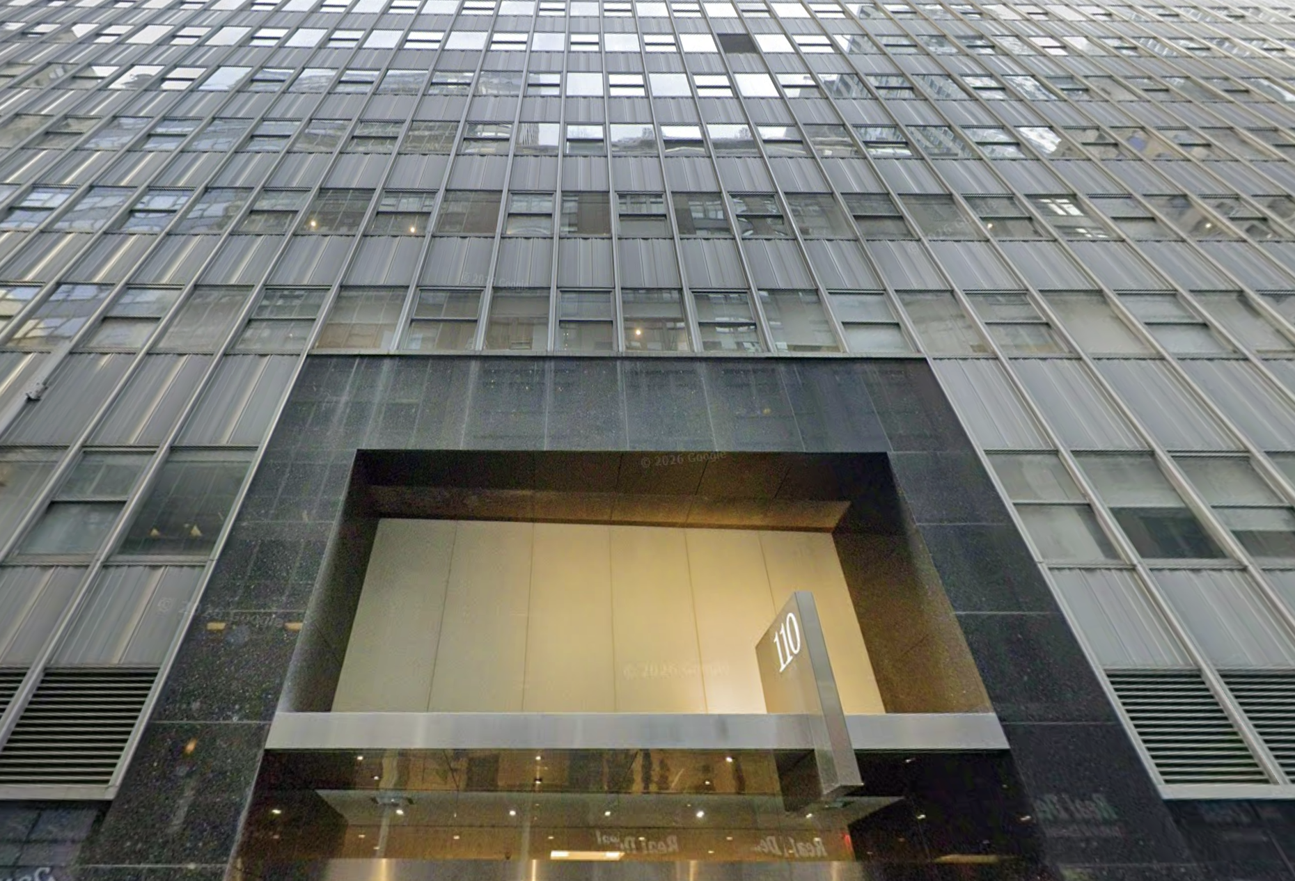 110 William Street in New York 