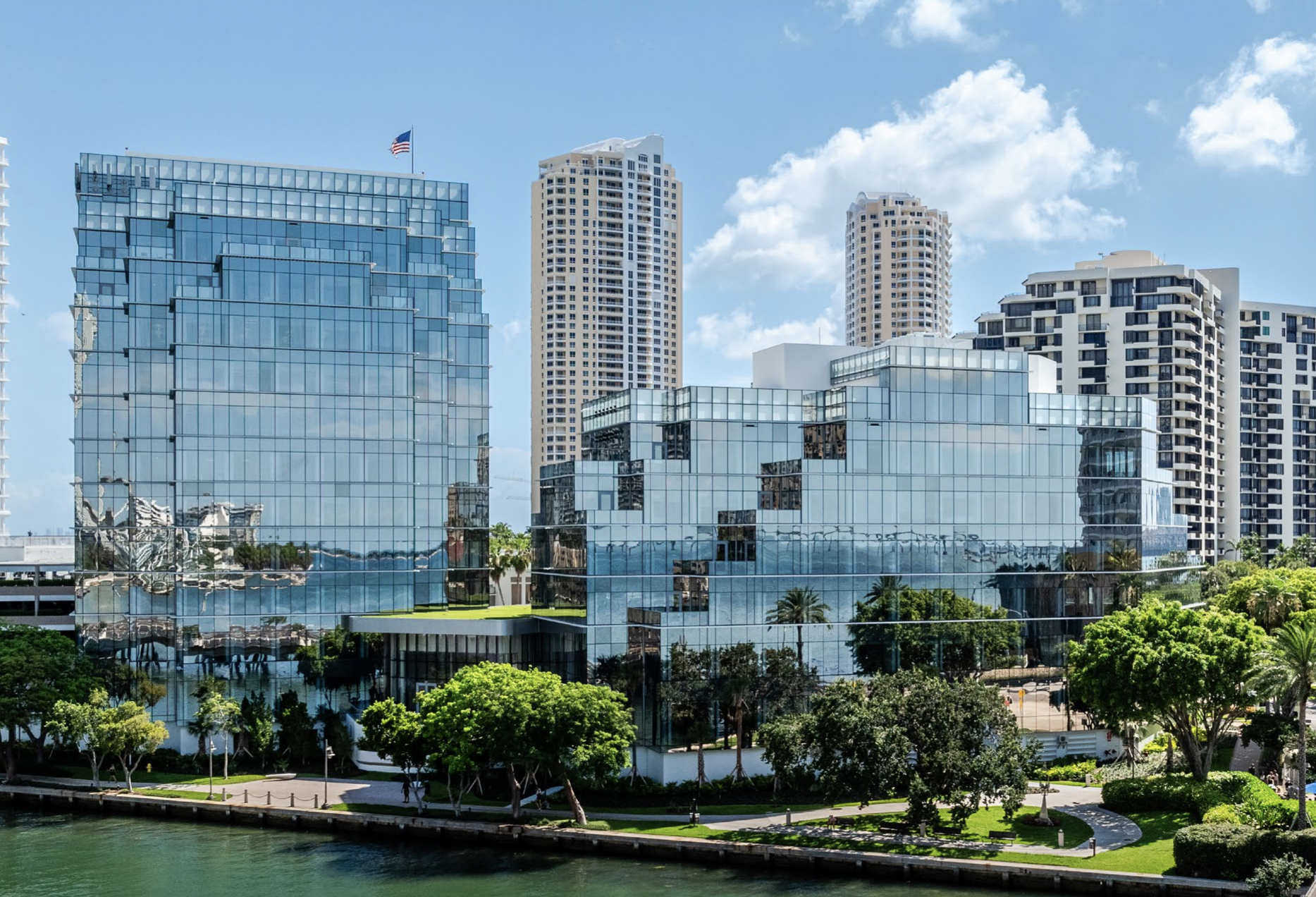 Brickell Key Centre II offices in Miami