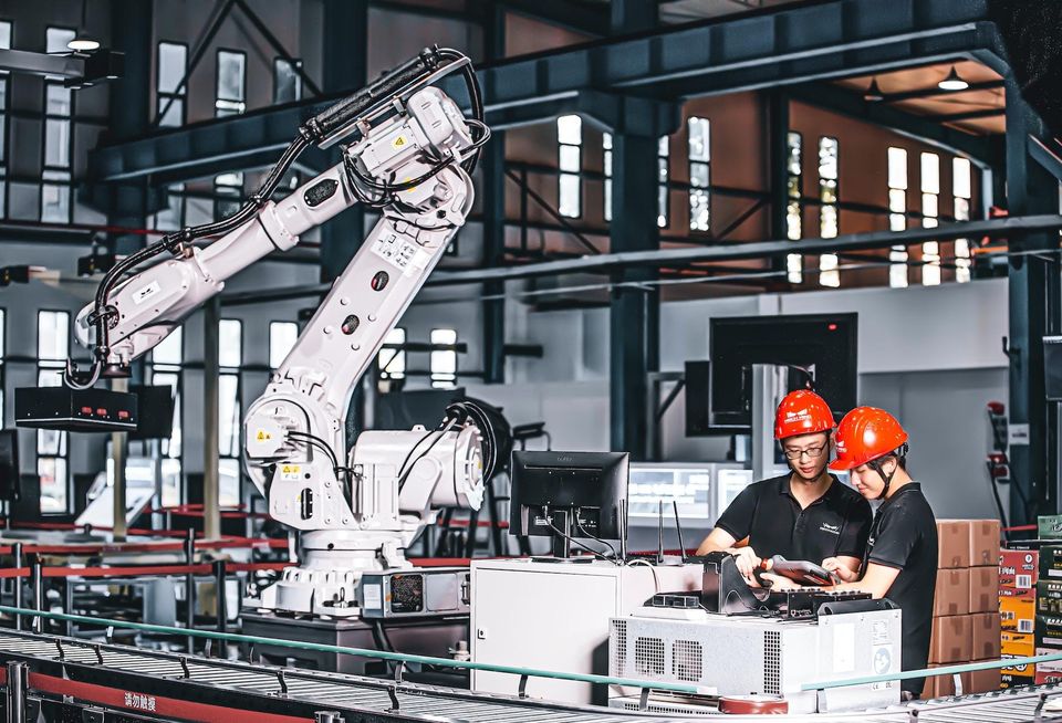 Manufacturing Workers Factory