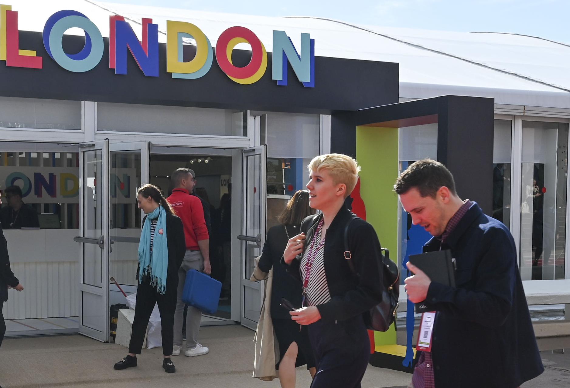 London stand Cannes