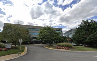 The office buildings at 14151 and 14155 Newbrook Drive, part of the five-building portfolio.