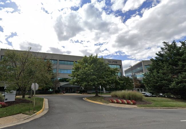 The office buildings at 14151 and 14155 Newbrook Drive, part of the five-building portfolio.