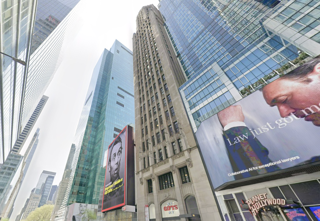 Lender United Overseas Bank has taken back 130 W. 42nd St., a towering 29-story Gothic structure, from Vanke US.
