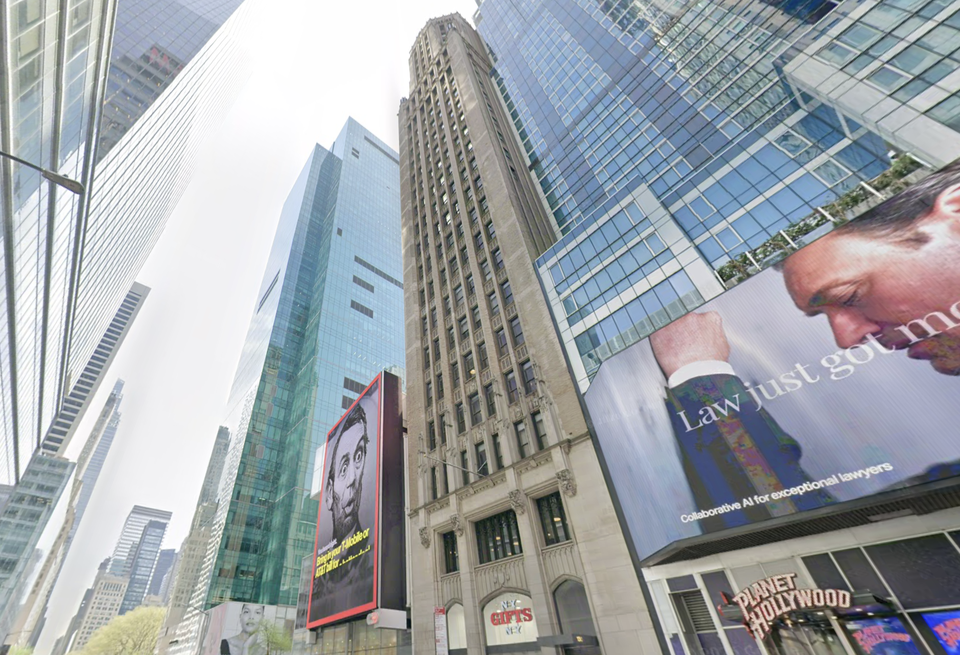 Lender United Overseas Bank has taken back 130 W. 42nd St., a towering 29-story Gothic structure, from Vanke US.