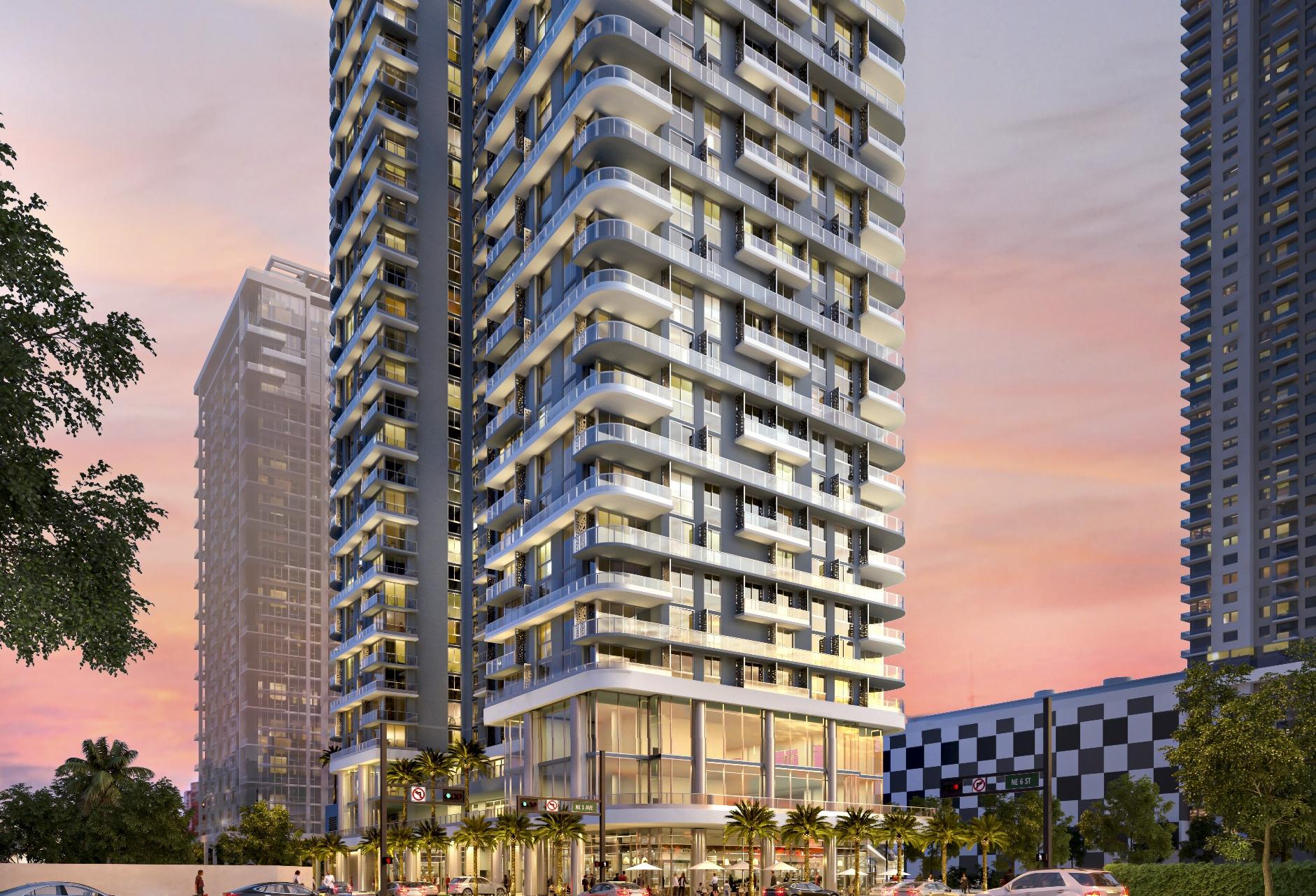600 Miami Worldcenter Merrimac Ventures Aria Development Group Banco Inbursa 600 NE 1st Ave