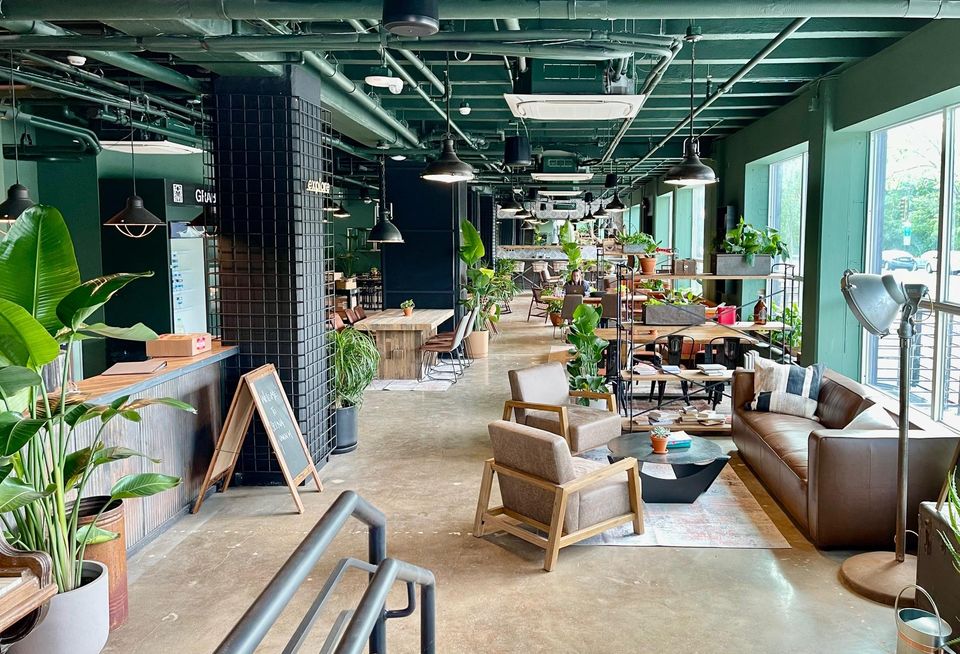 Interior of the Selina Union Market hotel