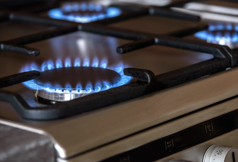 gas stovetop
