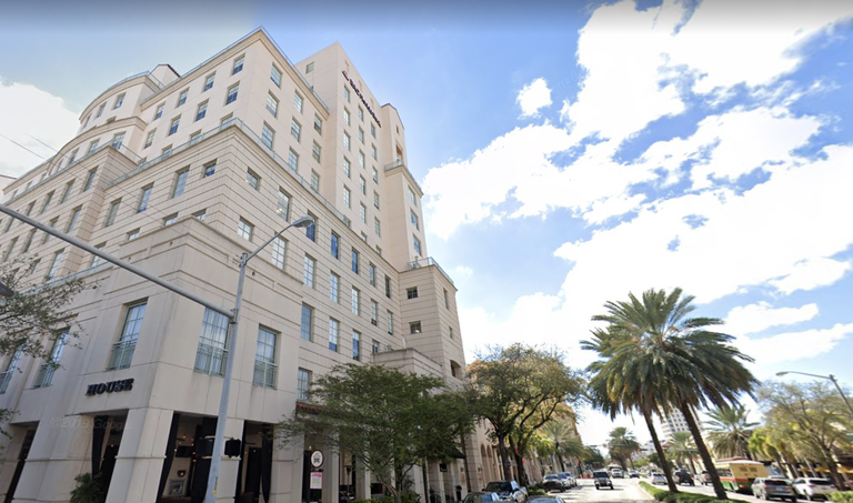 Pebblebrook's Coral Gables hotel in Miami. 