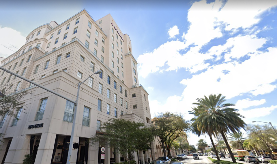 Pebblebrook's Coral Gables hotel in Miami.
