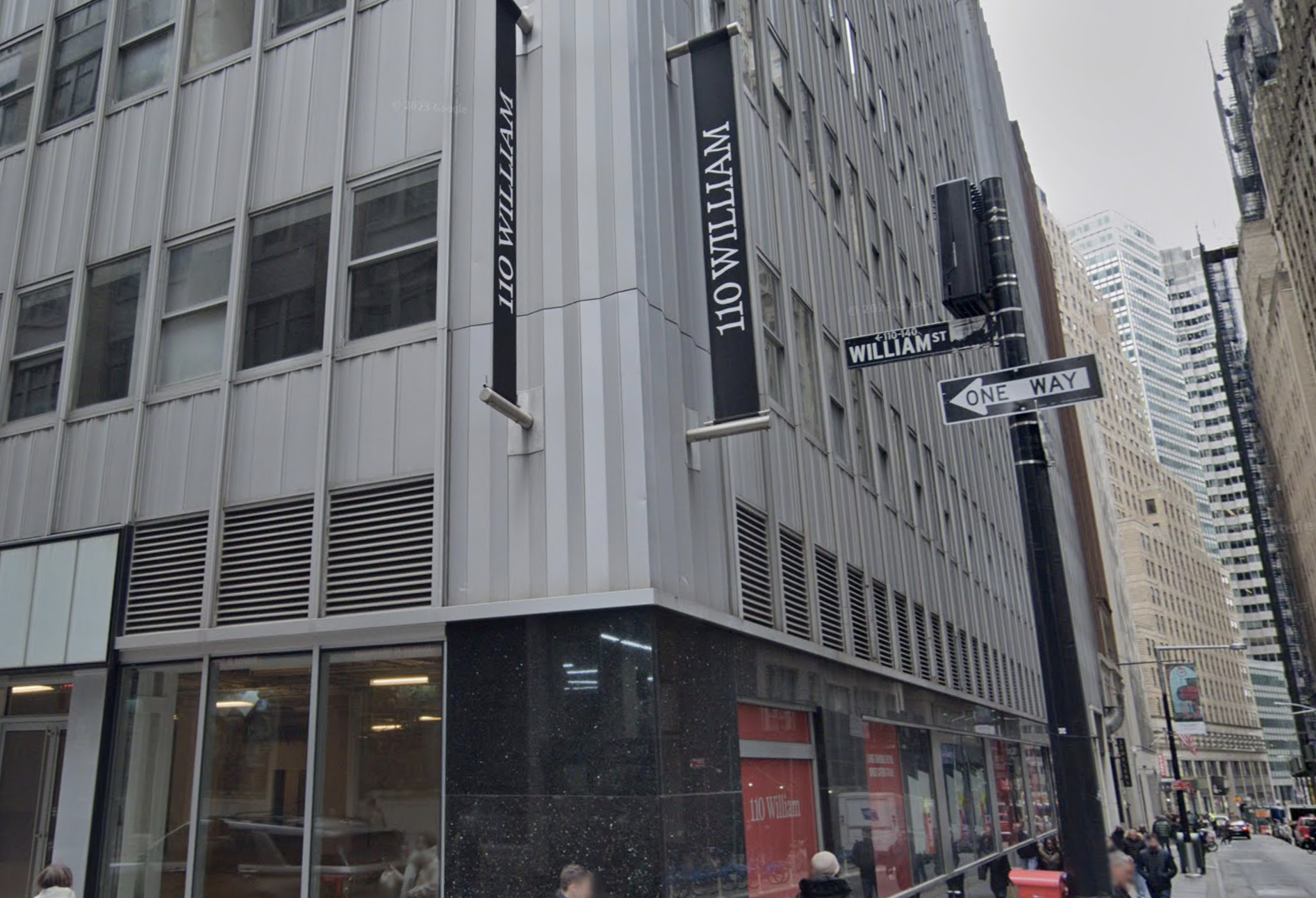 110 William St., an office building in Manhattan's Financial District.