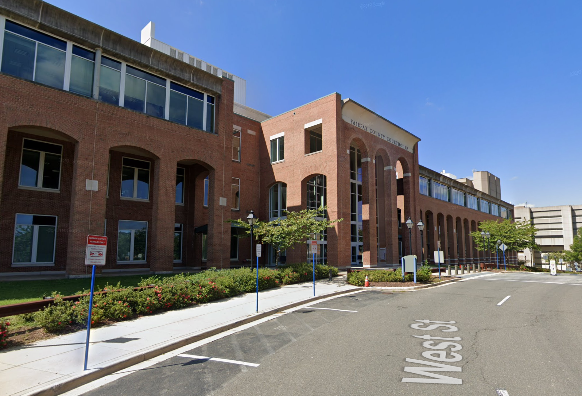 The Fairfax County Courthouse