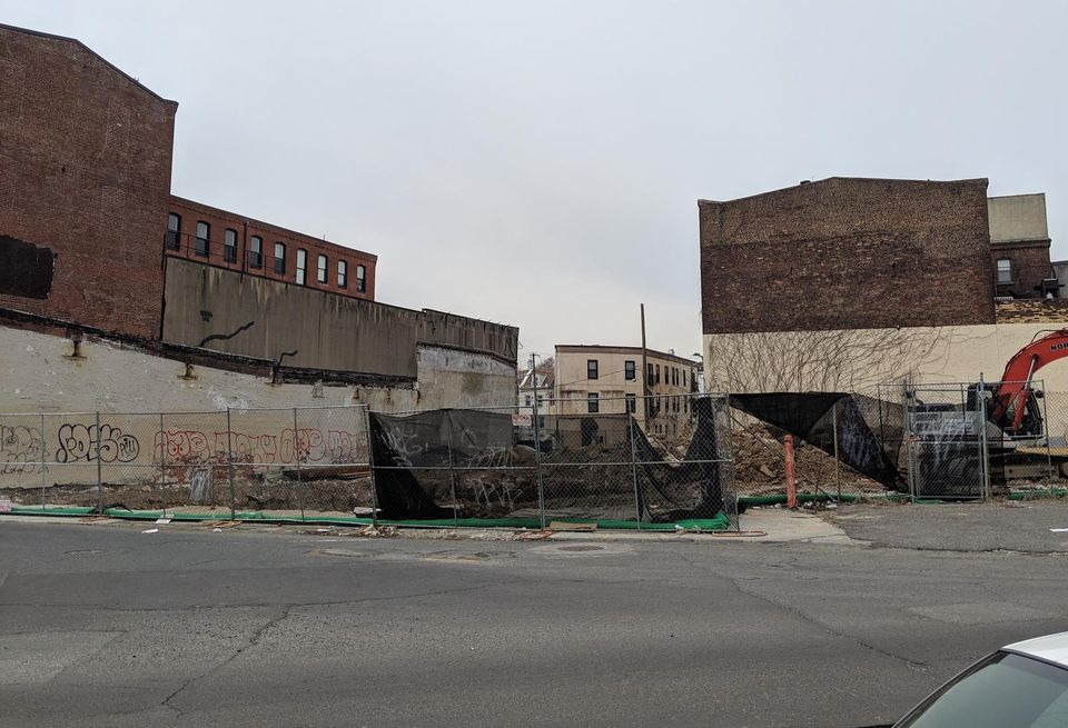 Spain Property Group broke ground in late 2018 for a Quarters on the lot at 1150 North American St., seen here on March 8, 2019.