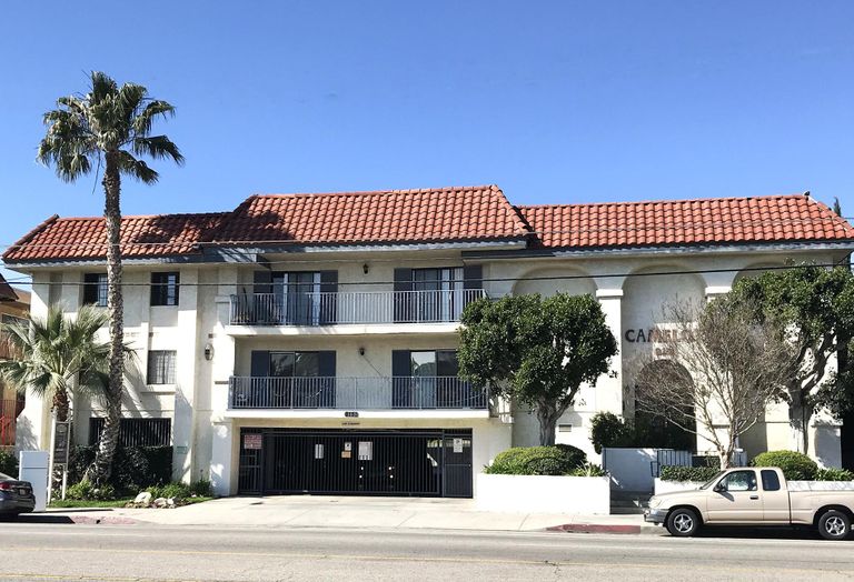 The Camelot Apartments at 8151 Reseda Blvd. in Reseda